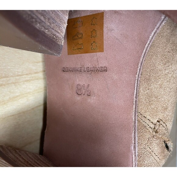 Madewell Women’s Suede Lonnie Boots Size 8.5 - Picture 8 of 11